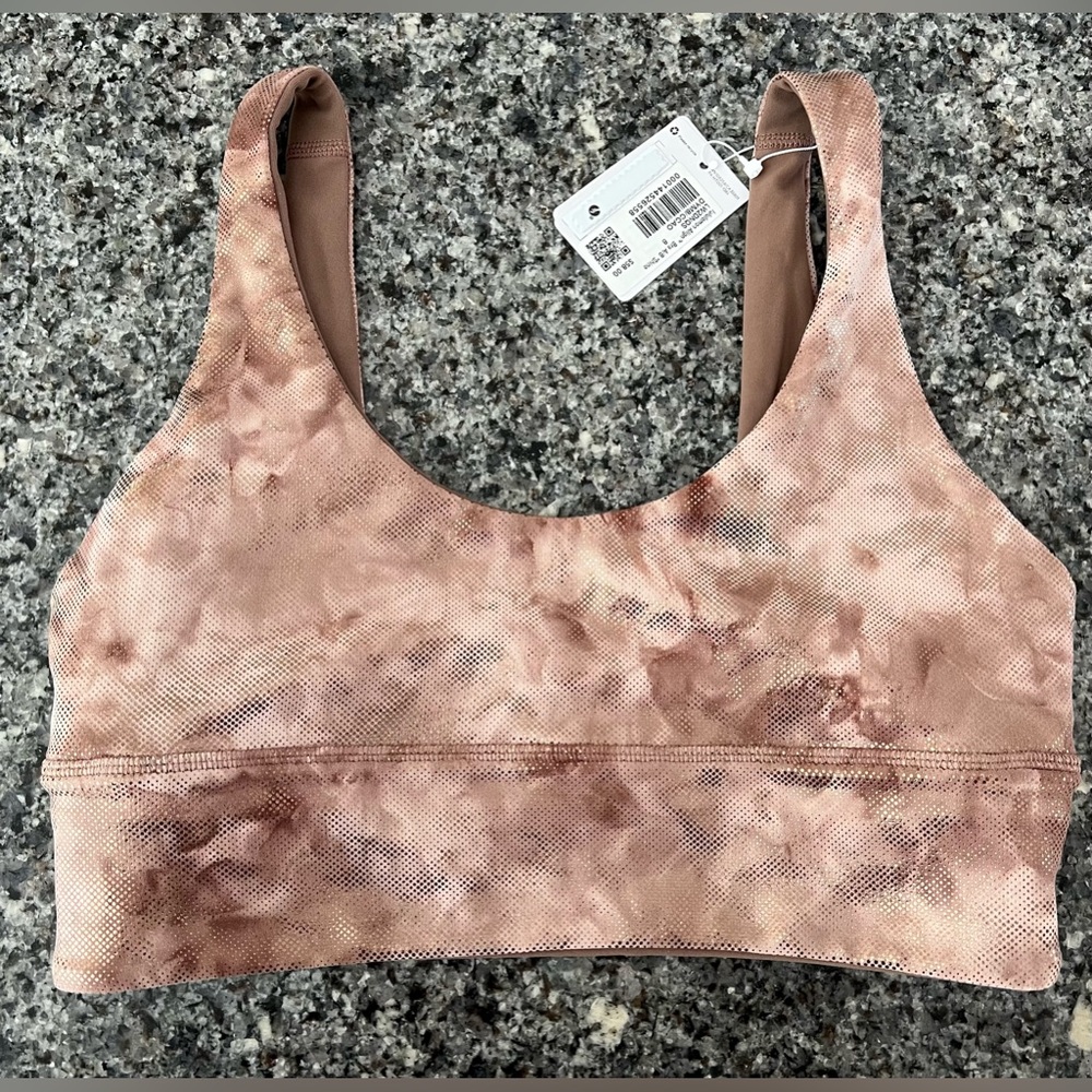 NWT Lululemon Align Bra A/B *Shine Size 8